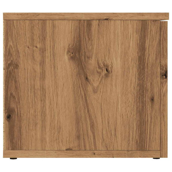 Mueble para TV madera contrachapada roble artisan 80x34x30 cm M 5