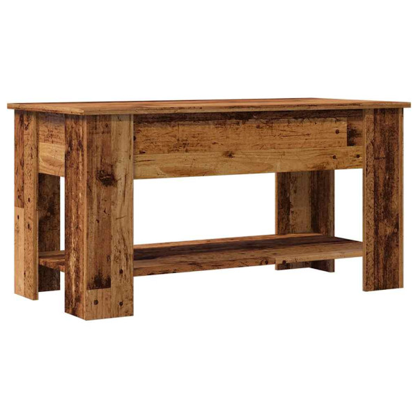Mesa de centro madera de ingeniería madera vieja 101x49x52 cm M 2