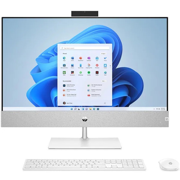 HP 27" AMD Ryzen 5 16GB RAM 512GB 27-CR0057NS blanco D