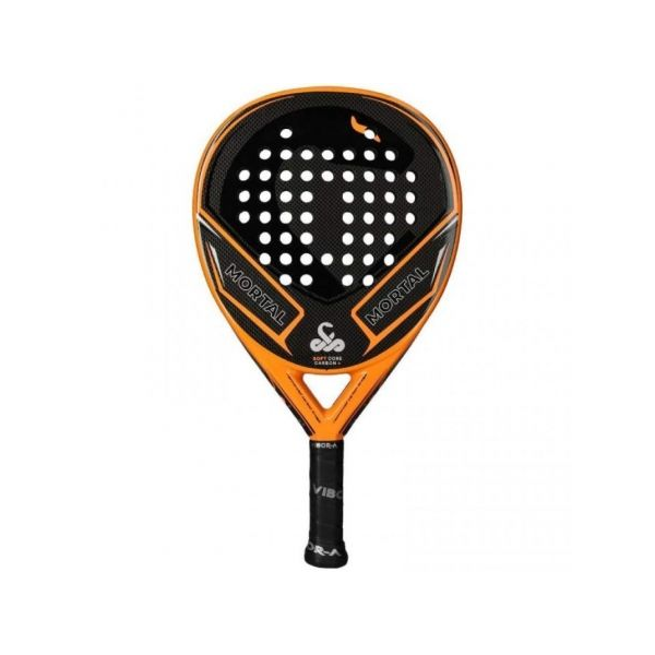 Pala de Pádel Vibor-A mortal carbon 3.0 naranja/negro D