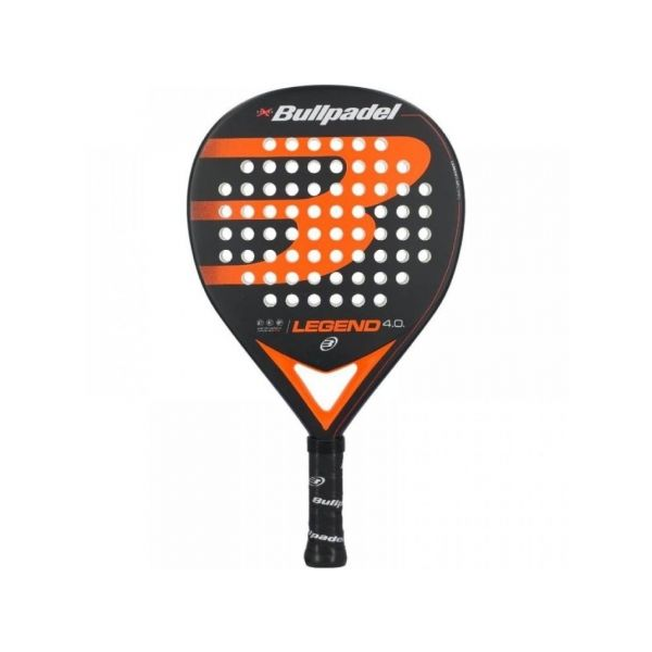 Pala de Pádel Bullpadel legend 4.0 2022 naranja/negro D