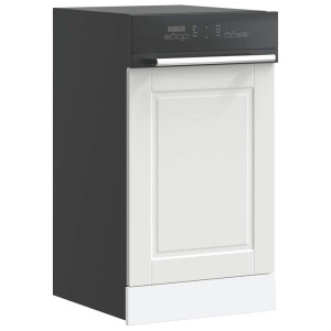 Panel para lavavajillas Porto madera contrachapada blanco D