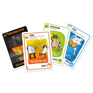 Juego de mesa asmodee exploding kittens pegi 7 H