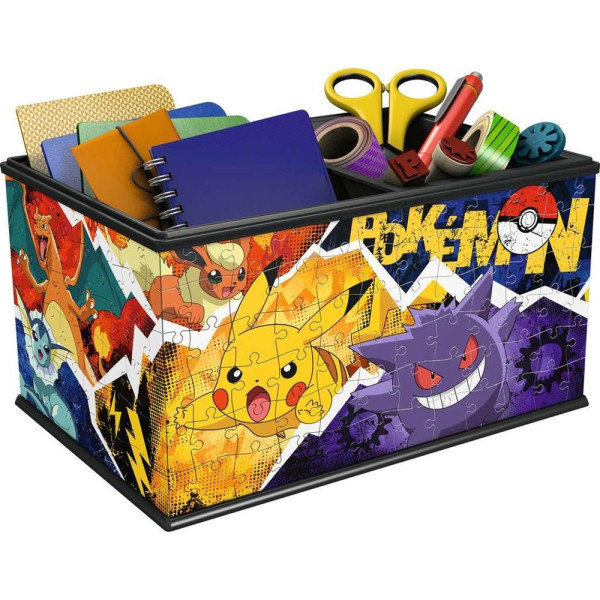 Puzzle 3d ravensburger storage box -  pokemon M 2