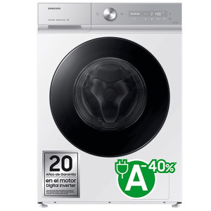 Lavadora SAMSUNG WW11DB8B95GH/U3 Blanco 11Kg A-40% D