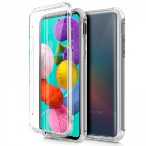 Funda COOL Silicona 3D para Samsung A515 Galaxy A51 (Transparente Frontal + Trasera) D