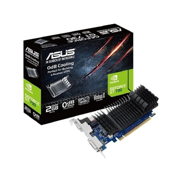 Tarjeta Gráfica Asus Geforce GT 730 2GB GDDR5 D