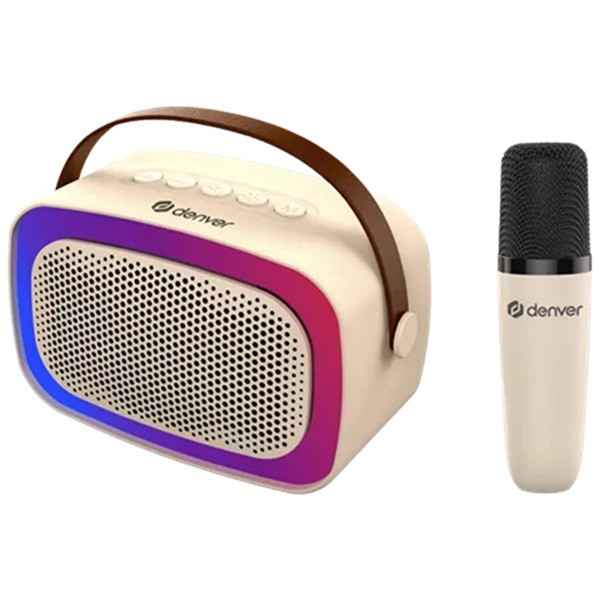 Altavoz Denver BTM-610 100W beige D