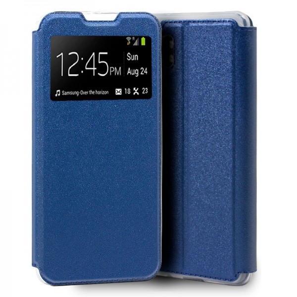 Funda Flip Cover Xiaomi Mi Note 10 / Mi Note 10 Pro Liso Azul D