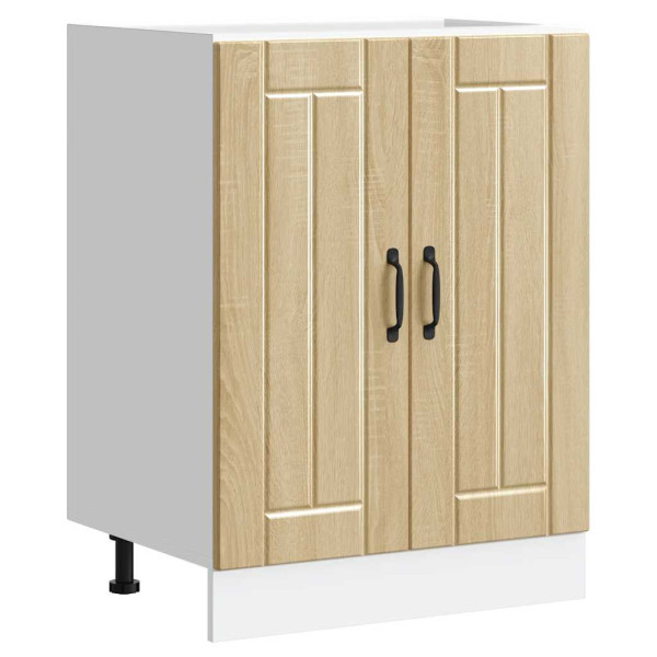 Mueble bajo fregadero Lucca madera contrachapada roble sonoma Mueble bajo fregadero Lucca madera contrachapada roble sonoma D