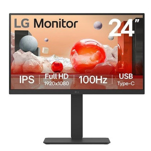 Monitor led ips lg 24ba750 23.8pulgadas 1920 x 1080 5ms hdmi displayport usb - c altavoces reg. altura D