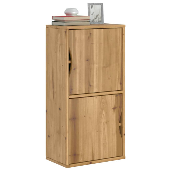 Mueble auxiliar ODDA 40x24x79 cm madera maciza de pino Mueble auxiliar ODDA 40x24x79 cm madera maciza de pino D