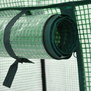 Mini estufa com três prateleiras 69x49x125 cm H