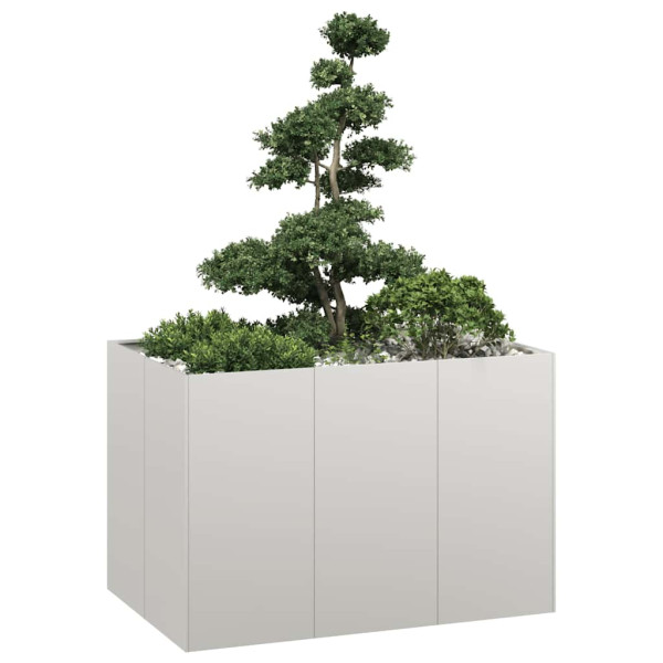 Jardinera 120x80x80 cm acero inoxidable D