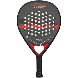 Pala de Pádel Siux Tsunami Revolution rojo/negro D