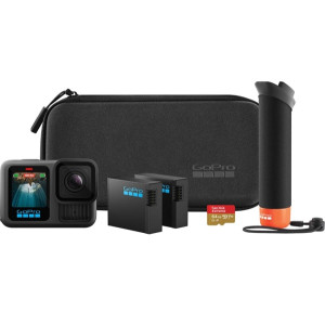 GoPro Hero 13 + acessórios pretos D