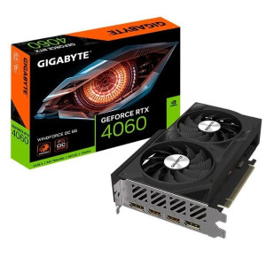 Tarjeta grafica Gigabyte RTX 4060 Windforce OC 8GB GDDR6 D