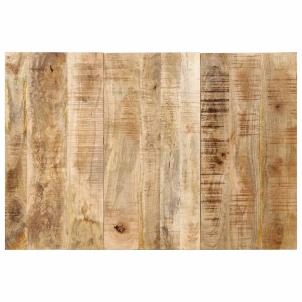 Cabecero de cama 120 cm madera maciza de mango rugoso Cabecero de cama 120 cm madera maciza de mango rugoso D