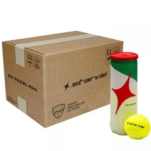 Cajón Bolas Starvie Padel Master 24 packs de 3 unidades D