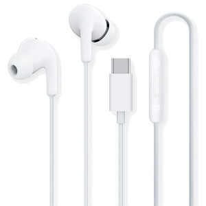 Auriculares Xiaomi earphones USB-C blanco D