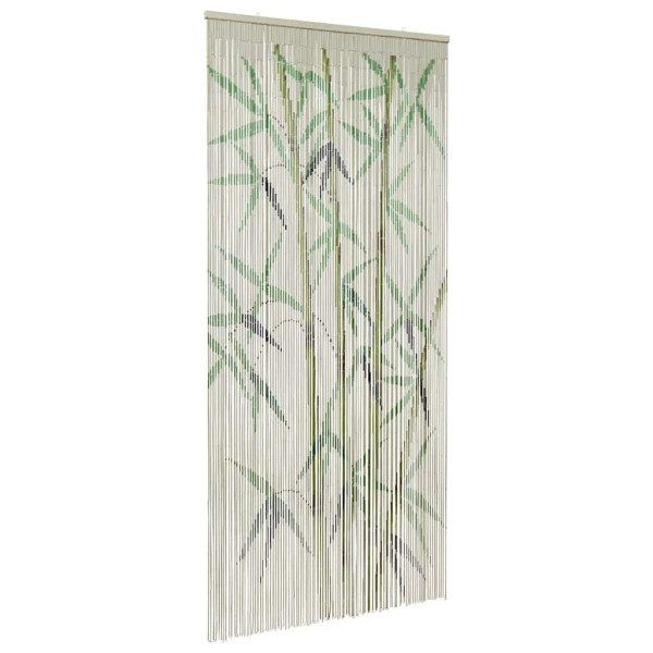 Cortina de porta de insetos estampa de bambu 100x220cm bambu D