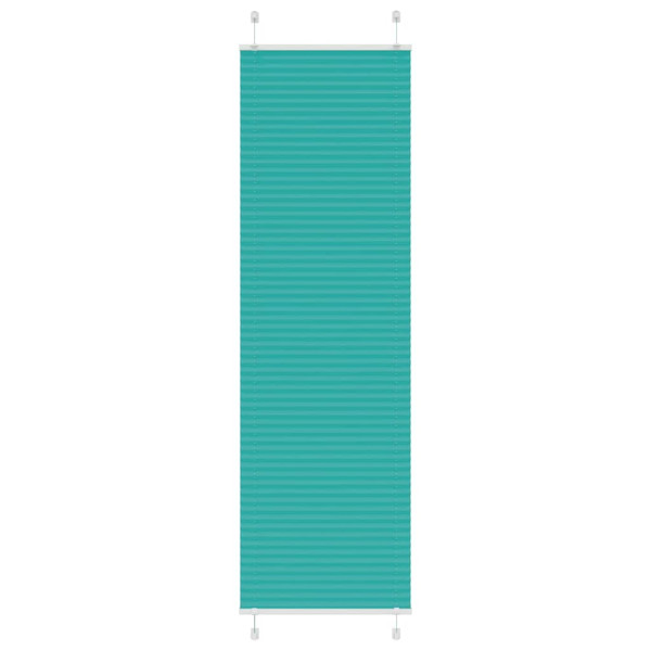 Estor Plisado verde petróleo 65x200 cm Tela Ancho 64.4 cm D