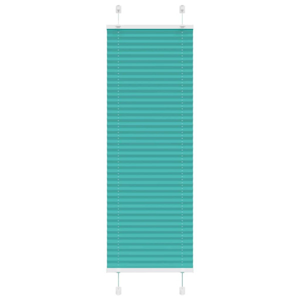 Estor Plisado verde petróleo 45x150 cm Tela Ancho 44.4 cm D