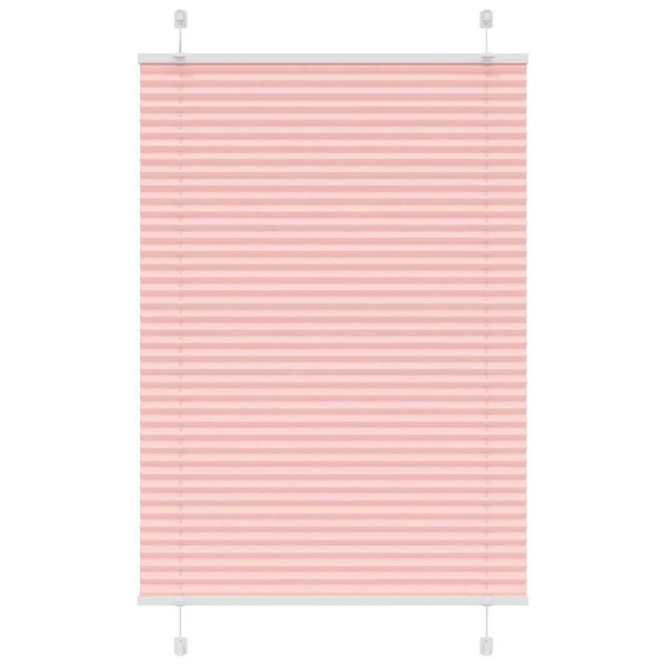 Estor Plisado rosa 95x150 cm Tela Ancho 94.4 cm Poliéster D