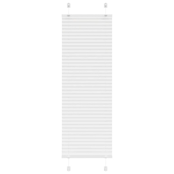 Estor Plisado blanco 40x150 cm Tela Ancho 39.4 cm Poliéster D