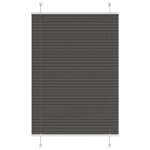 Estor Plisado negro 90x150 cm Tela Ancho 89.4 cm Poliéster D
