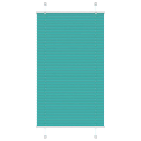 Estor Plisado verde petróleo 80x150 cm Tela Ancho 79.4 cm D