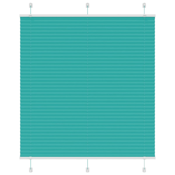 Estor Plisado verde petróleo 120x150 cm Tela Ancho 119.4 cm D