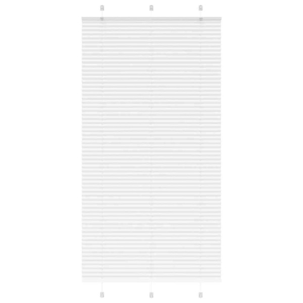 Estor Plisado blanco 105x200 cm Tela Ancho 104.4 cm Poliéster D