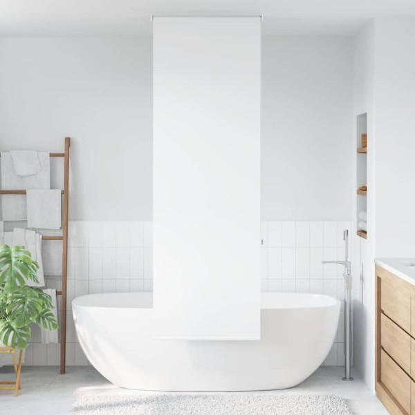 Estor enrollable para ducha tela 60x240 cm ancho 56 cm D
