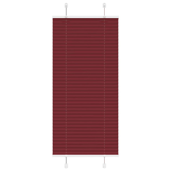Estor Plisado rojo burdeos 65x150 cm Tela Ancho 64.4 cm D
