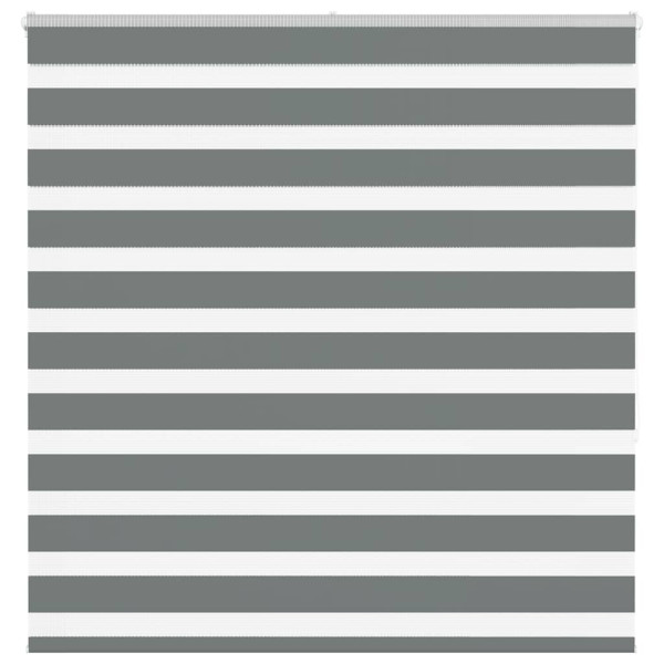 Estor cebra gris oscuro tejido ancho 135.9 cm poliéster D