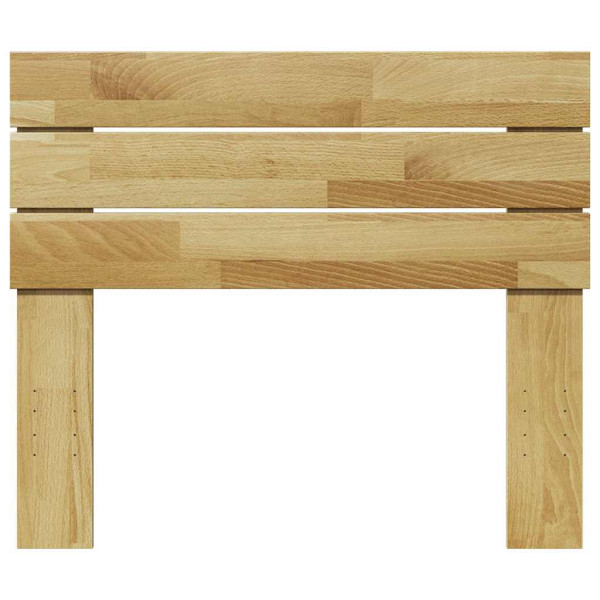 Cabecero de cama 90 cm madera maciza roble M 4