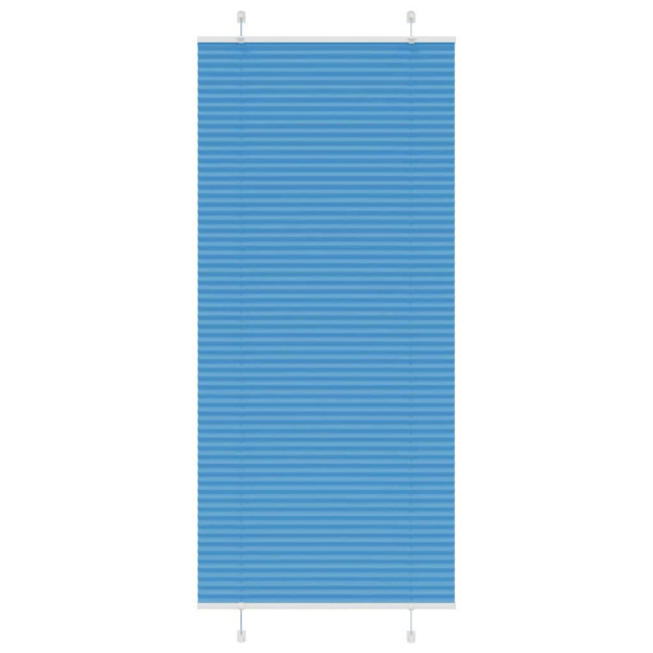 Estor Plisado azul 90x200 cm Tela Ancho 89.4 cm Poliéster D