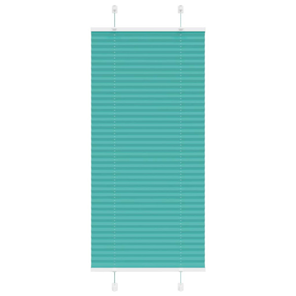 Estor Plisado verde petróleo 60x100 cm Tela Ancho 59.4 cm D