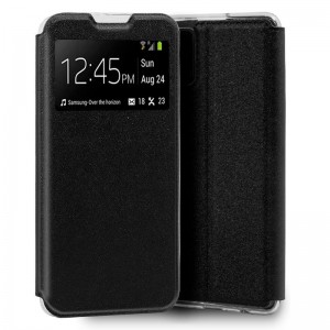 Fundação COOL Capa de Flip para Samsung G985 Galaxy S20 Plus luz preta D