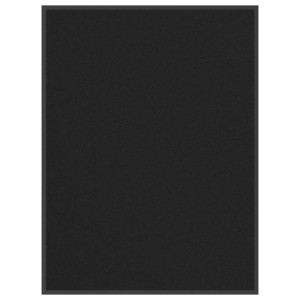 Felpudo negro 90x120 cm D
