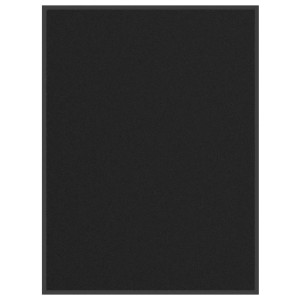 Felpudo negro 80x120 cm D