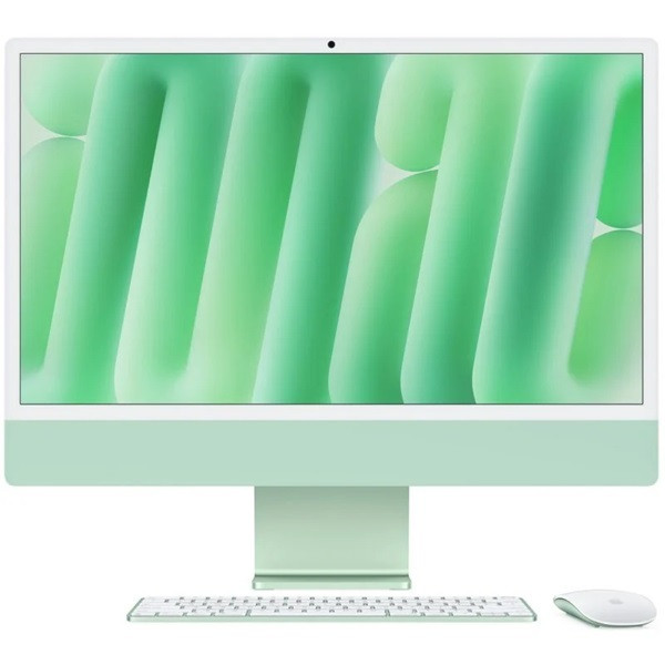 Apple imac 24' retina 4,5k / m4 10-core cpu/ 16gb/ 256gb ssd/ 10-core gpu/ verde D