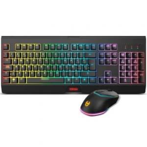 Pack Kabala teclado + ratón negro D