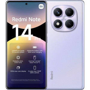 Xiaomi Nota do Redmi 14 Pro dual sim 12GB RAM 512GB roxo D