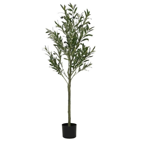 Oliveira artificial com 450 folhas verdes 120 cm D