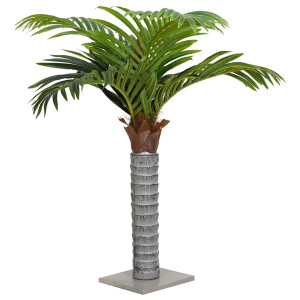 Palmera artificial con 12 hojas verde 150 cm D