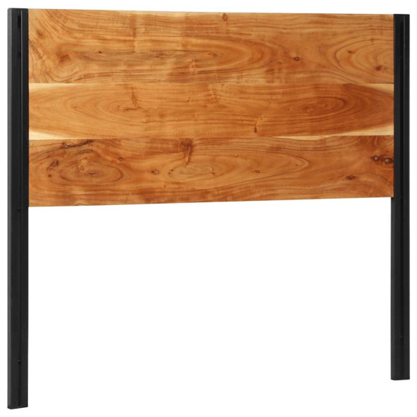 Cabecero 120 cm Madera Maciza Acacia y Hierro Cabecero 120 cm Madera Maciza Acacia y Hierro D