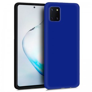 Funda Silicona Samsung N770 Galaxy Note 10 Lite (Azul) D