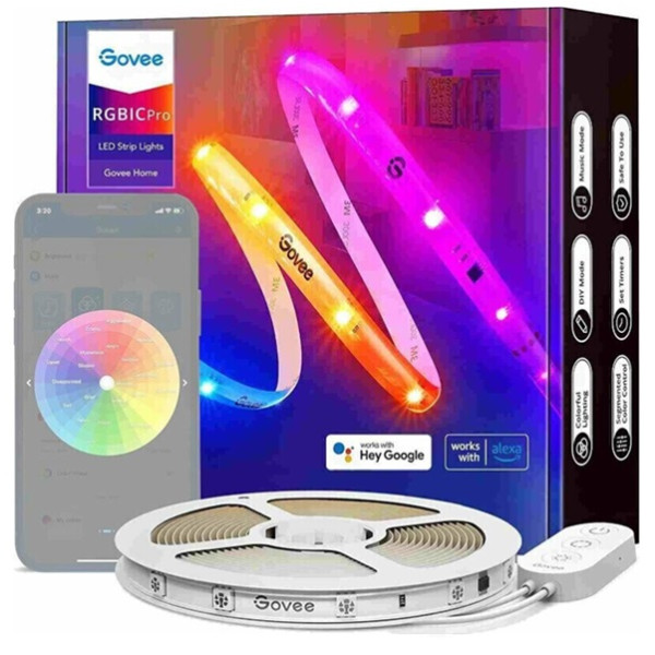 Govee RGB Smart WIFI+BT LED Light Strip 10m D